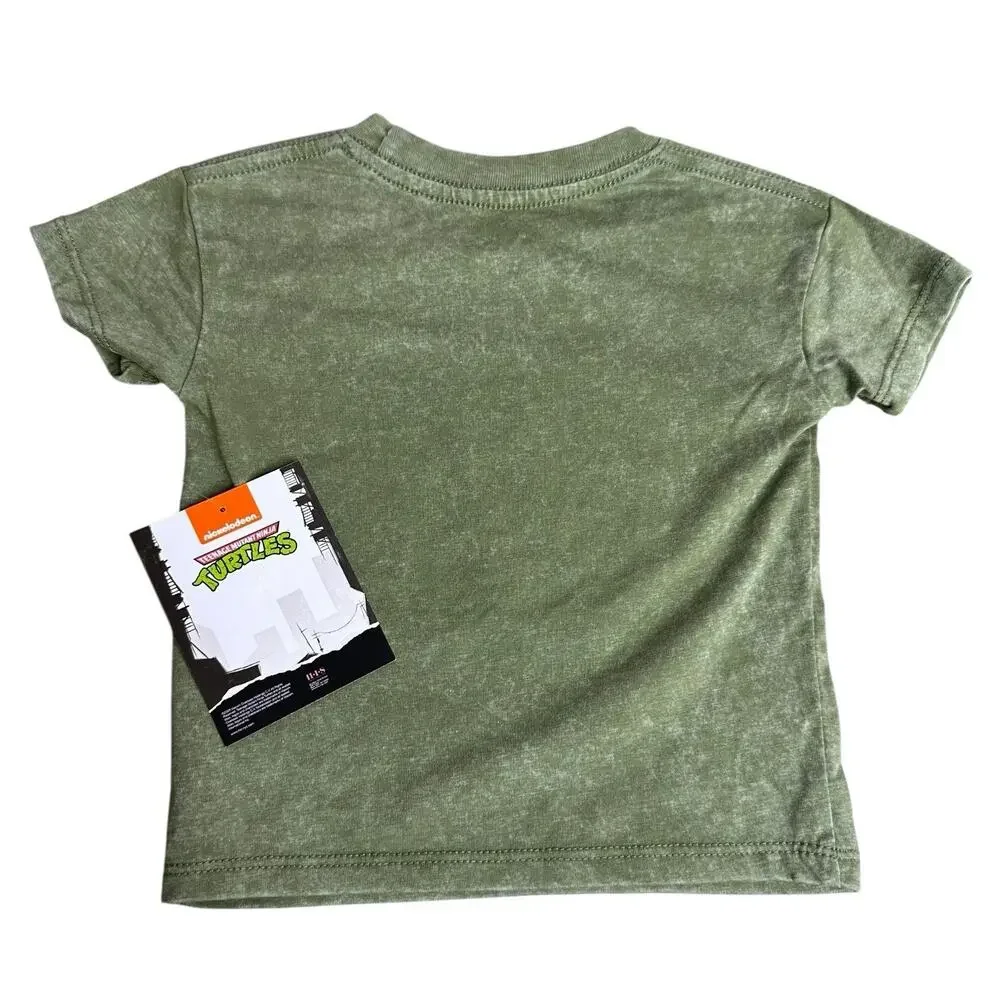Teenage Mutant Ninja Turtles Green Short Sleeve Crewneck Tee 12 Months